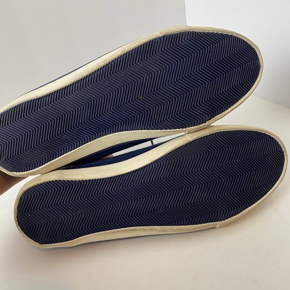 Men's Casual Minimalist Classic Blue Canvas Shoes Size 7.5 - Picture 6 of 6